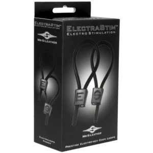 ELECTRASTIM - PRESTIGE ELECTRA LOOPS REGULOWANE PIERÅCIENIE NA PENISA CZARNE
